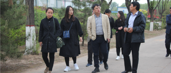 市農業農村局攜深圳度智千呈到我公司調研